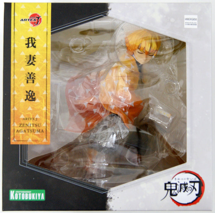 KOTOBUKIYA Demon Slayer: Kimetsu no Yaiba ArtFX J Zenitsu Agatsuma Figure