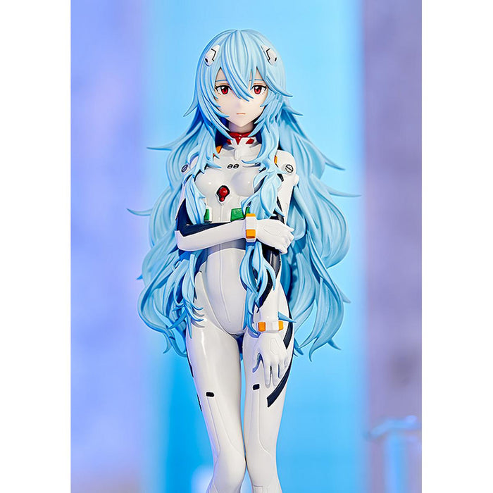 GOOD SMILE COMPANY Rebuild of Evangelion Pop Up Parade Rei Ayanami (Long Hair Ver.) Figure