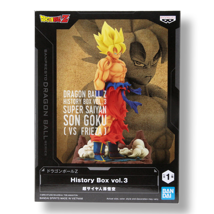 Bandai Banpresto Dragon Ball Z History Box Vol.3 Super Saiyan Goku FIGURE