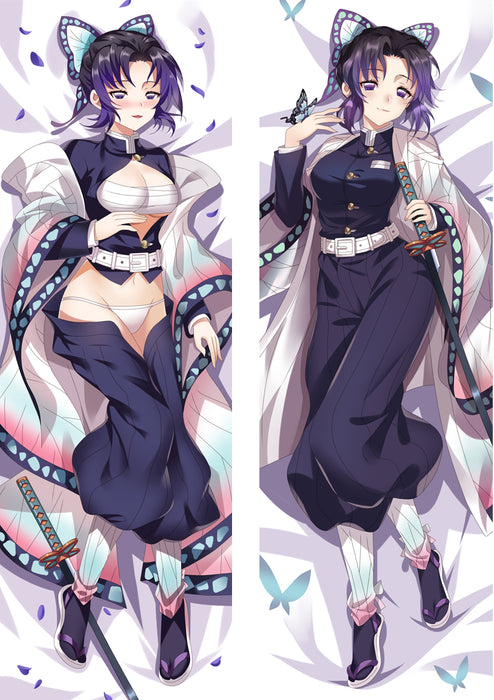 Demon Slayer Shinobu Kocho Dakimakura HUGGING PEACH SKIN BODY PILLOW (D58)