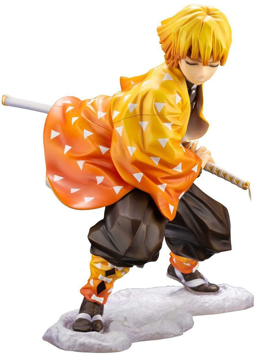 KOTOBUKIYA Demon Slayer: Kimetsu no Yaiba ArtFX J Zenitsu Agatsuma Figure