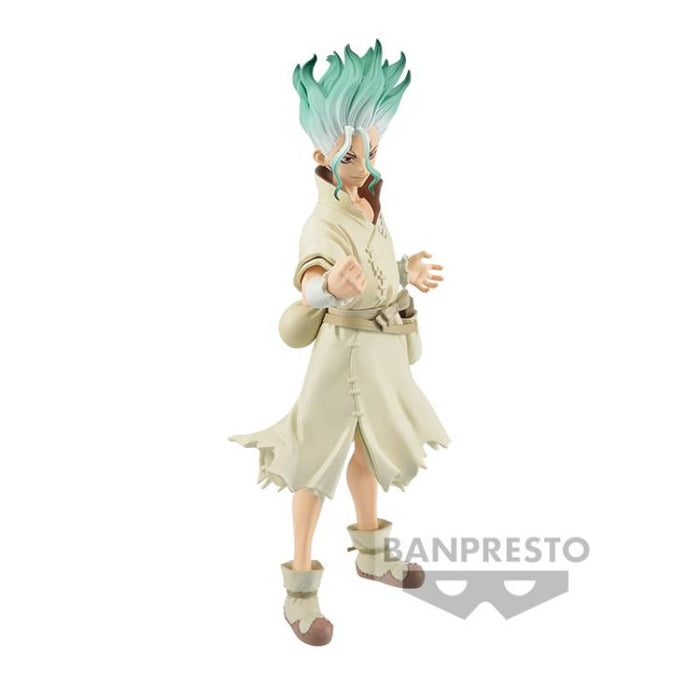 BANDAI BANPRESTO Dr. Stone Figure of Stone World Senku Ishigami FIGURE