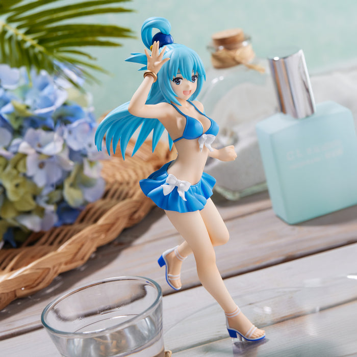 MAX FACTORY  KonoSuba Pop Up Parade Aqua (Swimsuit Version) Figure