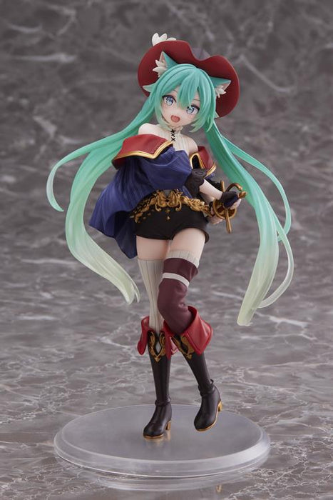 TAITO Vocaloid Hatsune Miku (Puss in Boots Ver.) Wonderland Figure