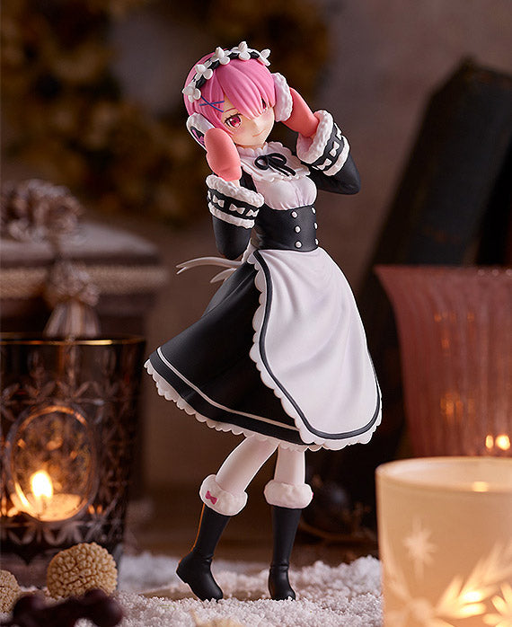 GOOD SMILE COMPANY Re:Zero Starting Life in Another World Pop Up Parade Ram (Ice Season Ver.) Figure