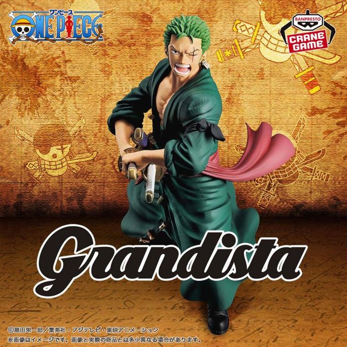 Bandai One Piece Grandista Roronoa Zoro Figure