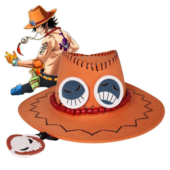 One Piece Portgas D. Ace Cosplay Hat