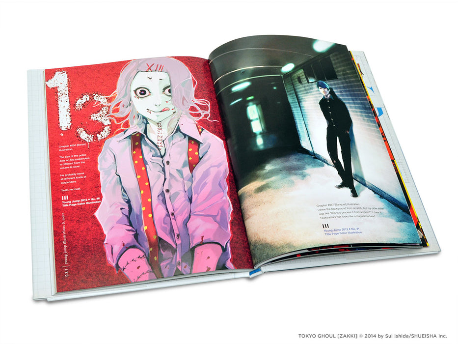 Tokyo Ghoul Illustrations: zakki Hardcover Book