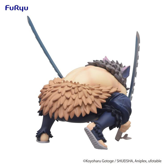 FURYU Demon Slayer: Kimetsu no Yaiba Inosuke Hashibira Noodle Stopper Figure