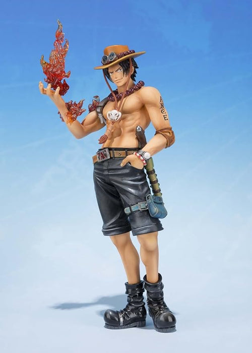 Bandai Tamashii Nations S.H.FiguartsZERO Portogas.D.Ace 5th Anniversary Edition One Piece Action Figure