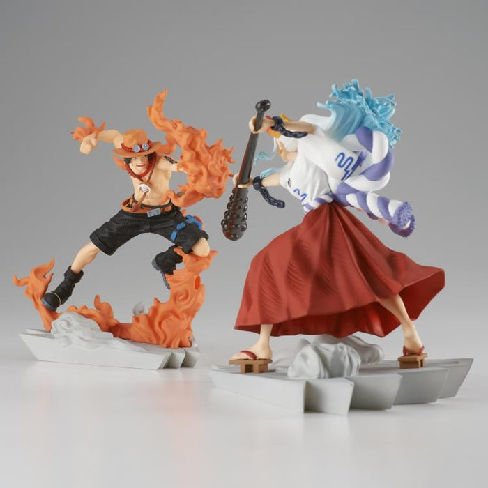 BANDAI BANPRESTO One Piece Senkozekkei Portgas D. Ace FIGURE