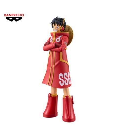 Bandai One Piece DXF The Grandline Series Egghead Monkey D. Luffy Figure