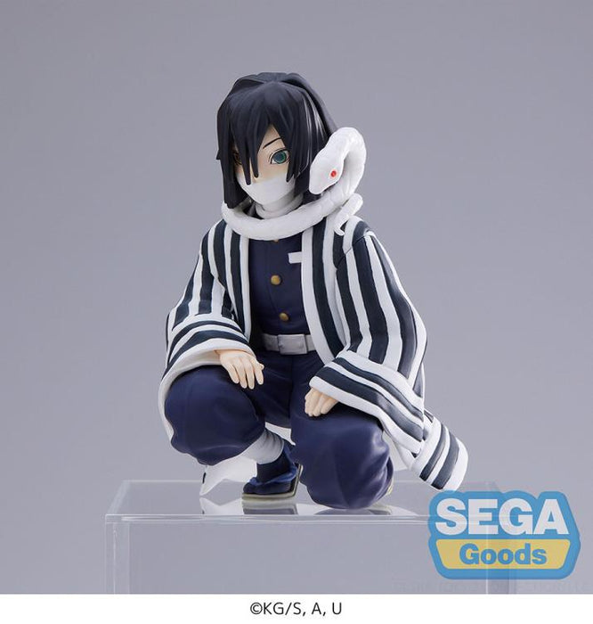 SEGA Demon Slayer: Kimetsu no Yaiba Obanai Iguro (Hashira Meeting) Premium Perching Figure