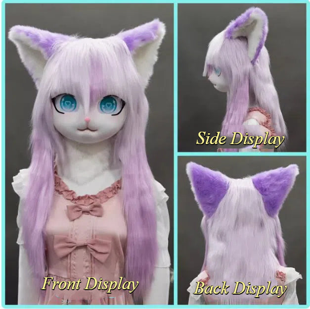 Furry Kigurumi Anime Cosplay Pre-Design Kigurumi Animal Headpiece A2