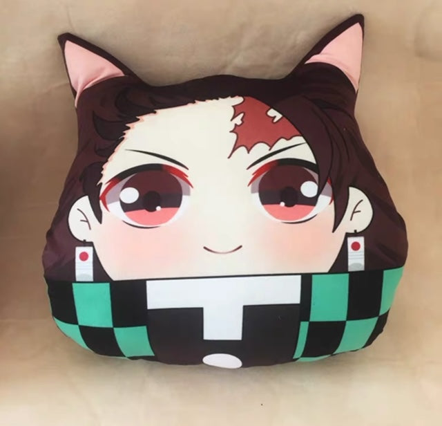 Demon Slayer Plush Toy Stuffed Cushion Pillow & Hand Warmer