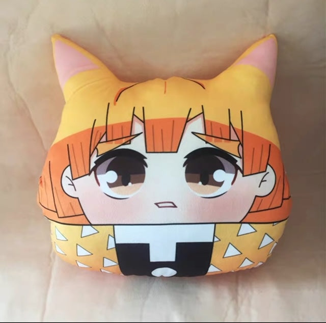 Demon Slayer Plush Toy Stuffed Cushion Pillow & Hand Warmer