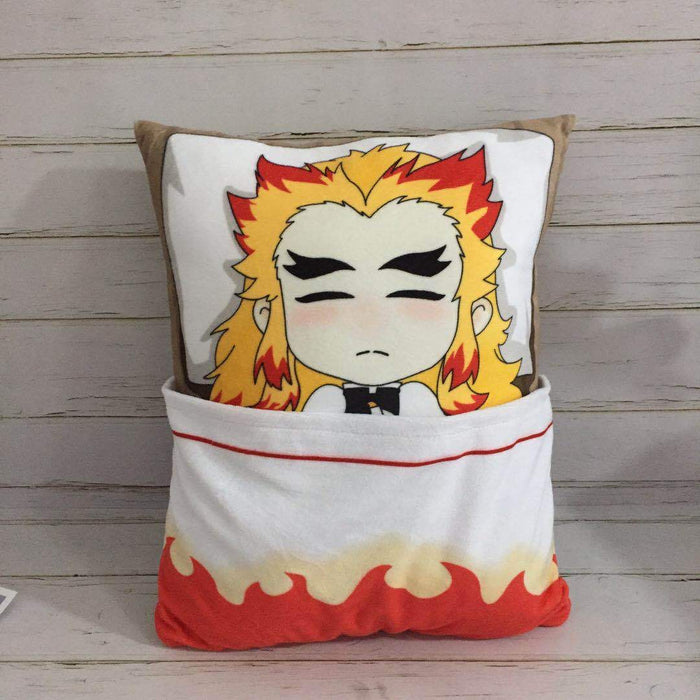 Demon Slayer Plush Toy Stuffed Cushion Pillow (Cute Sleeping Style)