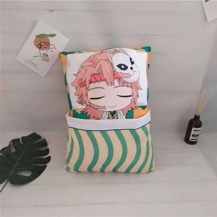 Demon Slayer Plush Toy Stuffed Cushion Pillow (Cute Sleeping Style)