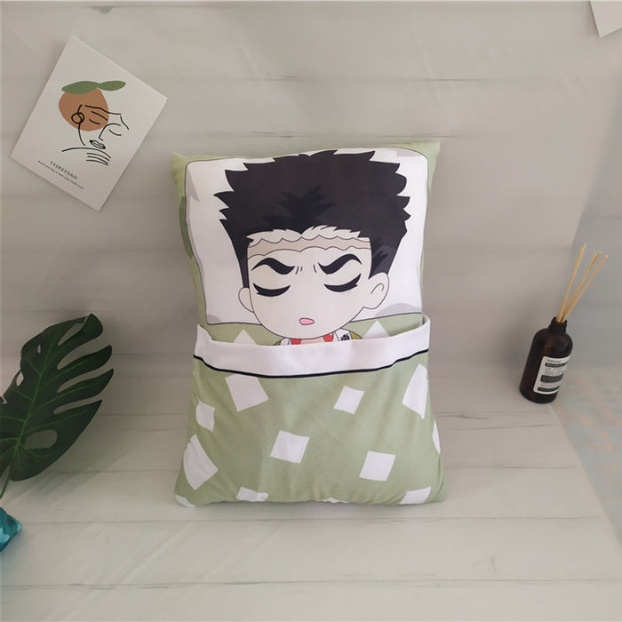 Demon Slayer Plush Toy Stuffed Cushion Pillow (Cute Sleeping Style)