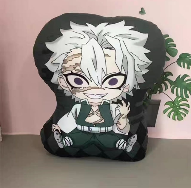 Demon Slayer Plush Toy Doll Stuffed Cushion Pillow