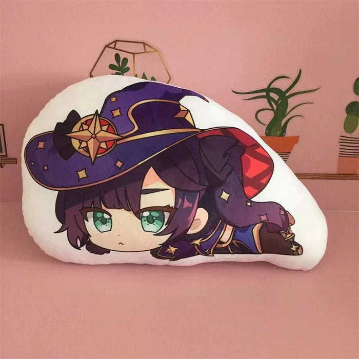 Genshin Impact Plush Toy Doll Stuffed Cushion Pillow (Lying Style)