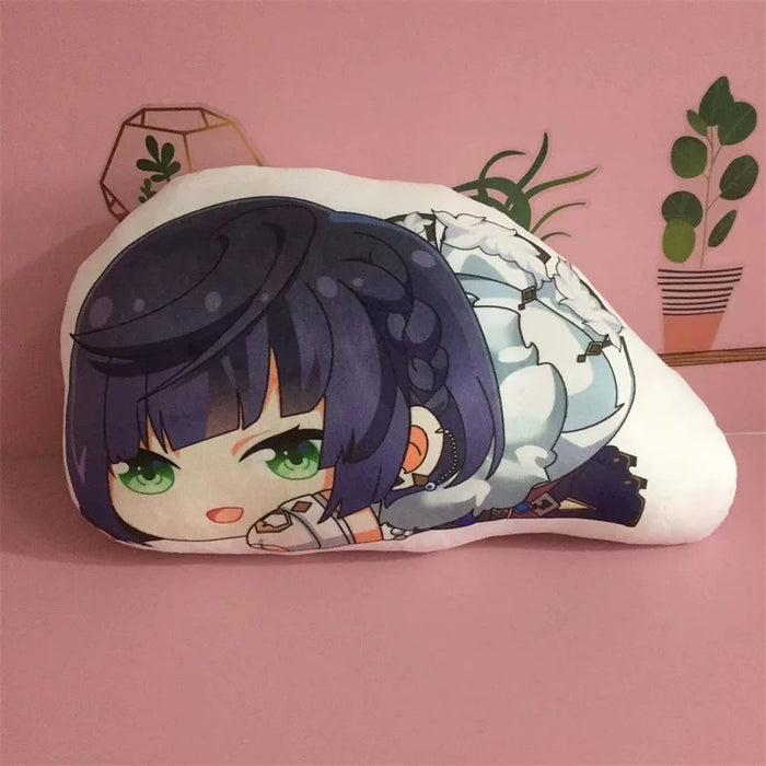 Genshin Impact Plush Toy Doll Stuffed Cushion Pillow (Lying Style)