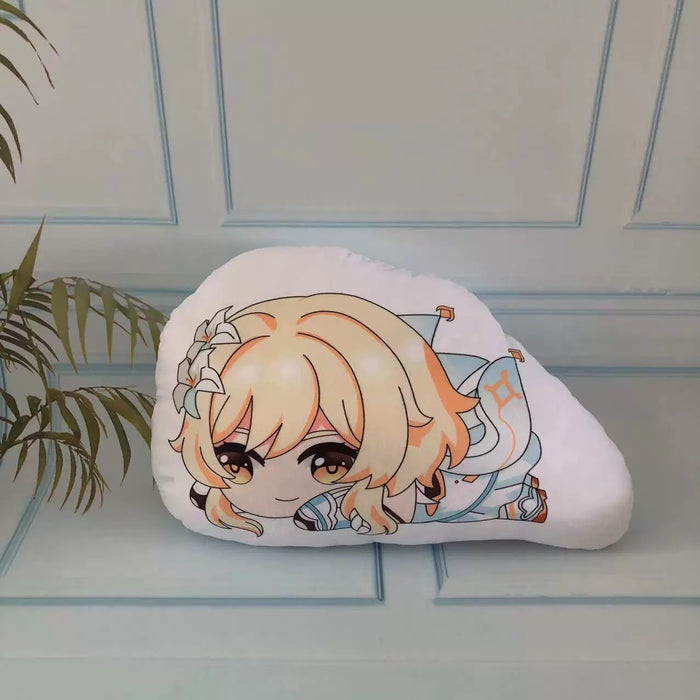 Genshin Impact Plush Toy Doll Stuffed Cushion Pillow (Lying Style)