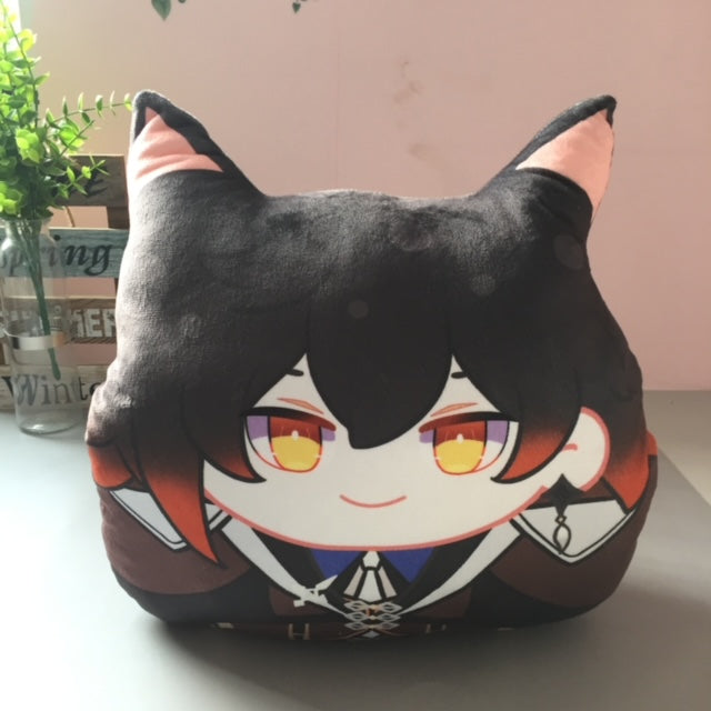 Genshin Impact Plush Toy Stuffed Cushion Pillow & Hand Warmer