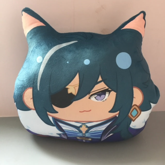 Genshin Impact Plush Toy Stuffed Cushion Pillow & Hand Warmer