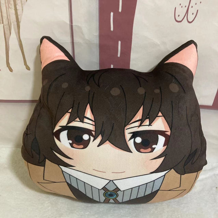 Bungo Stray Dogs Plush Toy Stuffed Cushion Pillow & Hand Warmer