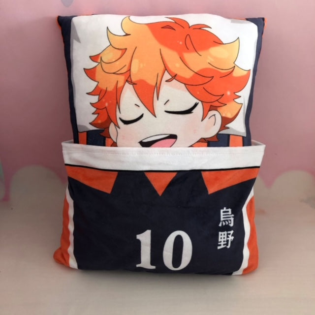 Haikyu !! Plush Toy Stuffed Cushion Pillow (Cute Sleeping Style)