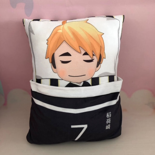 Haikyu !! Plush Toy Stuffed Cushion Pillow (Cute Sleeping Style)