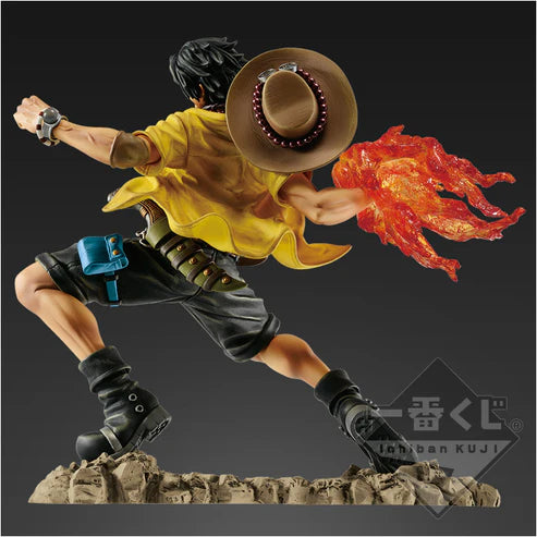 Bandai Ichiban Kuji One Piece Memorial Log Last One Prize Portgas D. Ace Figure