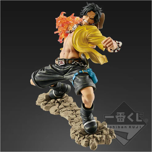 Bandai Ichiban Kuji One Piece Memorial Log Last One Prize Portgas D. Ace Figure