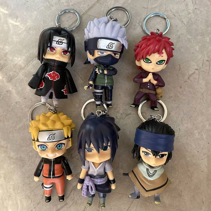 Naruto Keychain pendant school bag doll decoration keychain