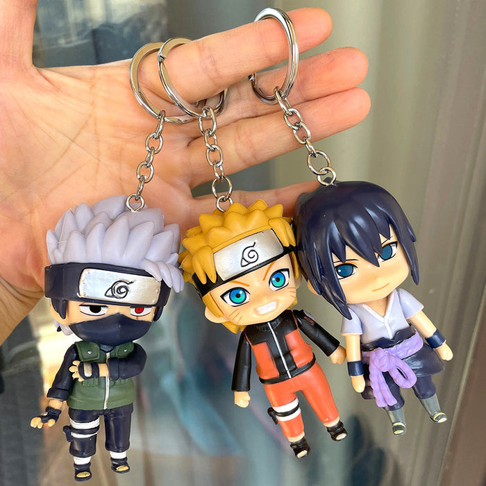 Naruto Keychain pendant school bag doll decoration keychain