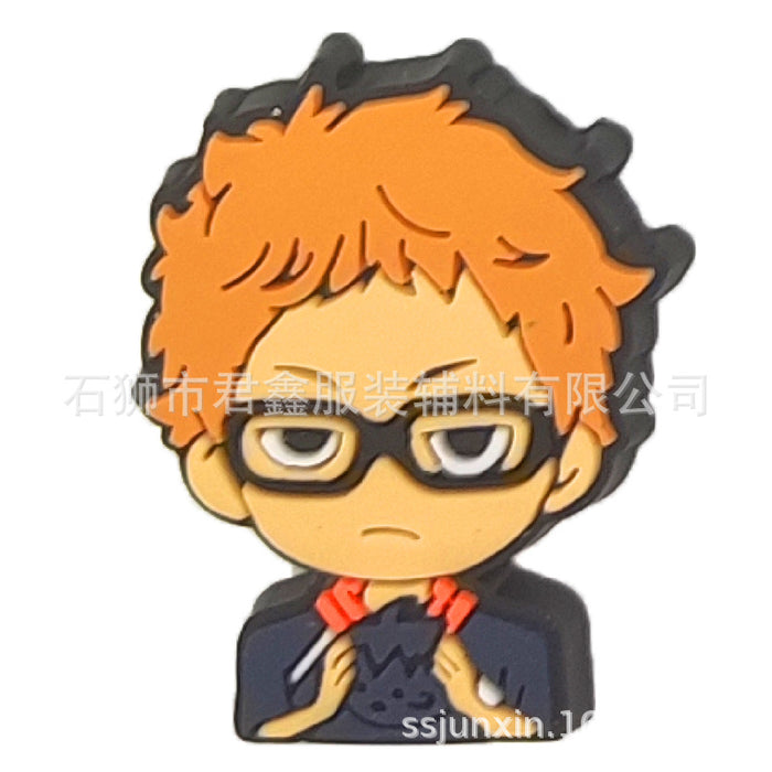 Haikyu !!Anime charms for crocs