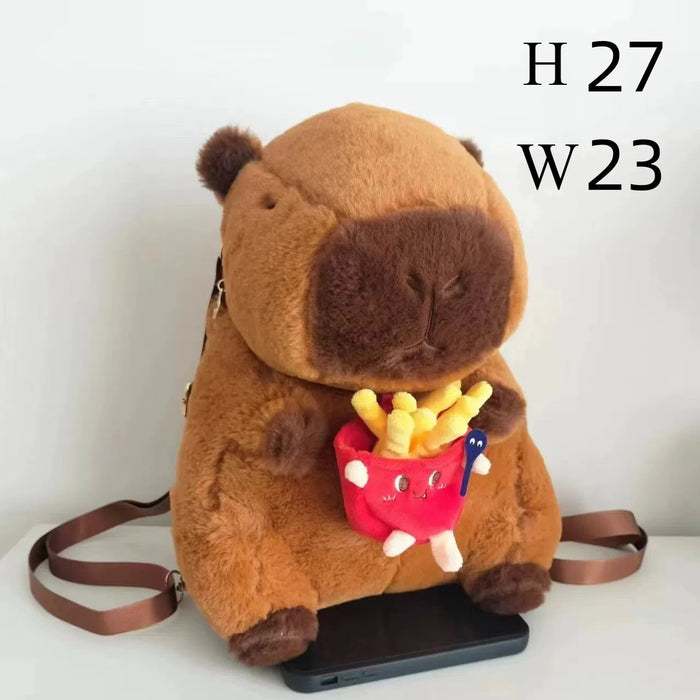 Capybara Plush backpack Crossbody Bag