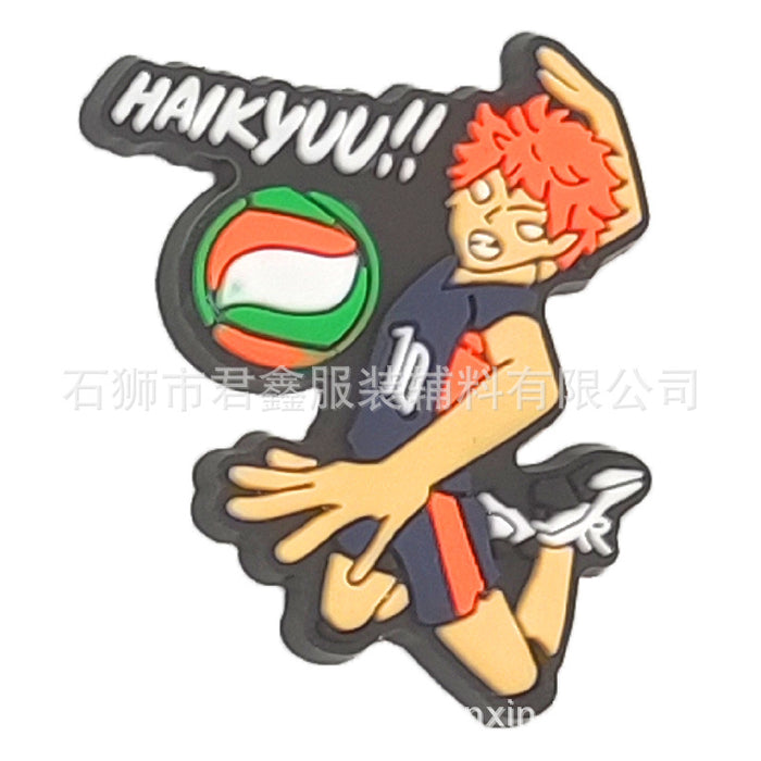 Haikyu !!Anime charms for crocs