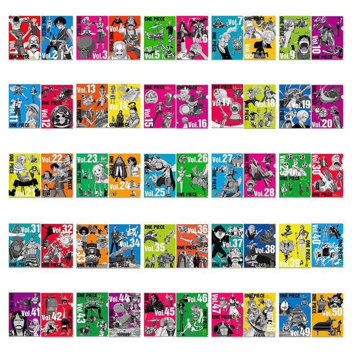 One Piece Ichiban Kuji vol.100 Anniversary Prize N Folder A4 clearfile like pockets (Set of 2)