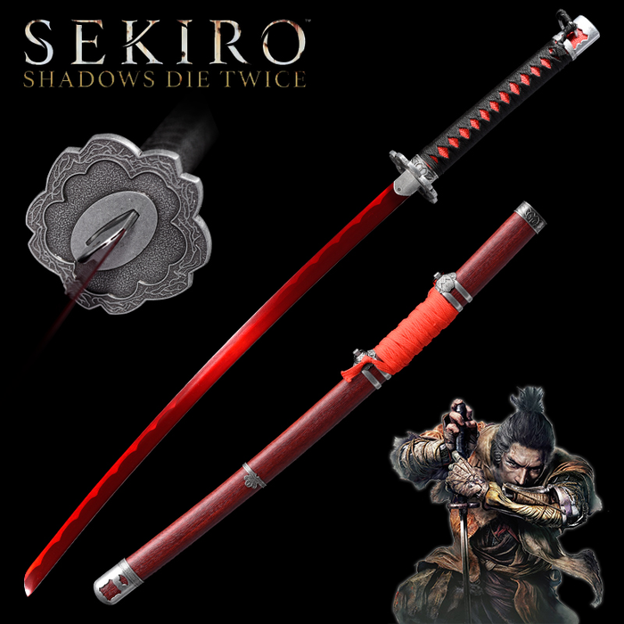 Metal sword The Wolf's Sword Sekiro Red Mortal Blade 4110