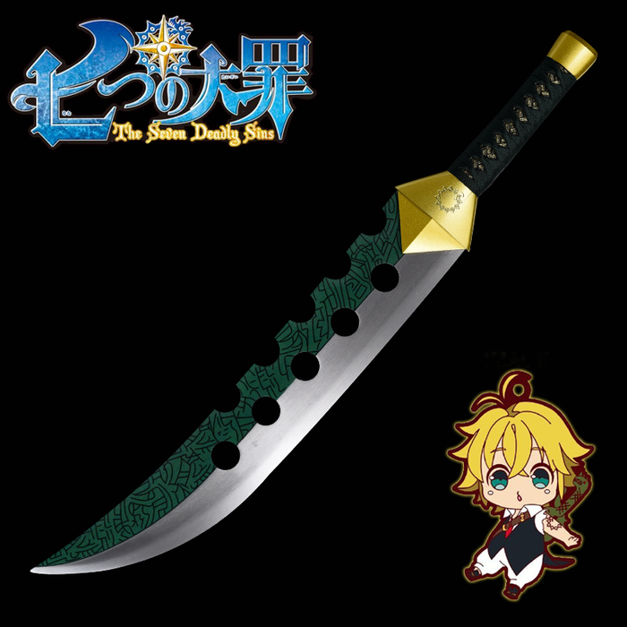 Metal Sword seven Deadly Sins Meliodas Sacred Treasure Lostvayne Sword 329