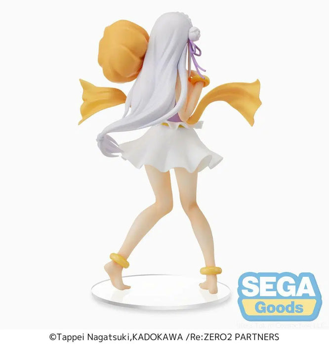 SEGA Re:Zero Starting Life in Another World Emilia (Wind God Fujin Ver.) Super Premium Figure