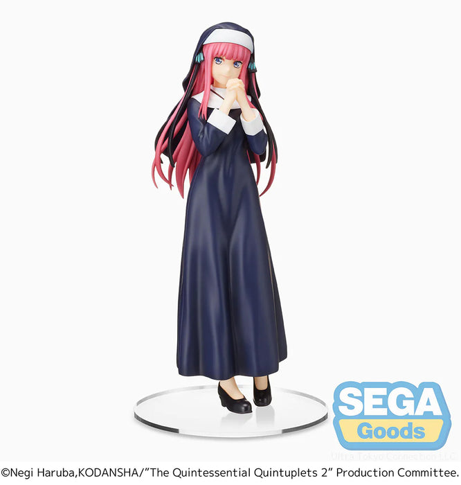 SEGA The Quintessential Quintuplets Nino Nakano (Sister Ver.) Premium Figure