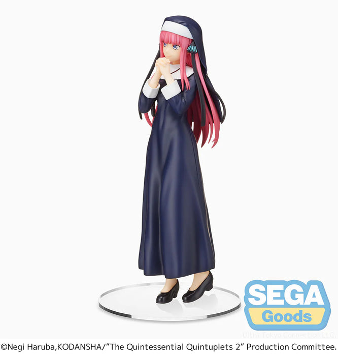 SEGA The Quintessential Quintuplets Nino Nakano (Sister Ver.) Premium Figure