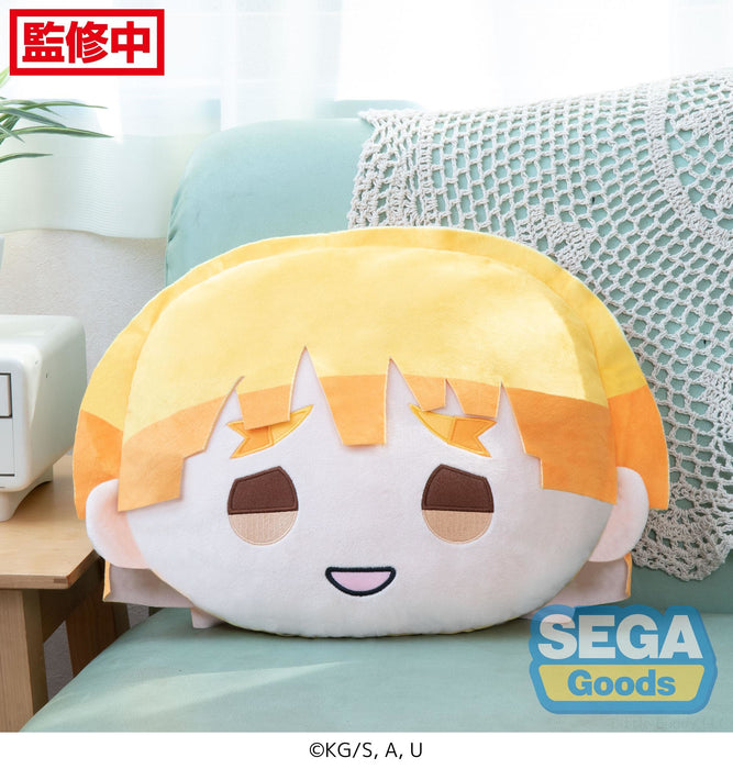 DEMON SLAYER: KIMETSU NO YAIBA ZENITSU AGATSUMA PM INTERIOR CUSHION PLUSH BY SEGA