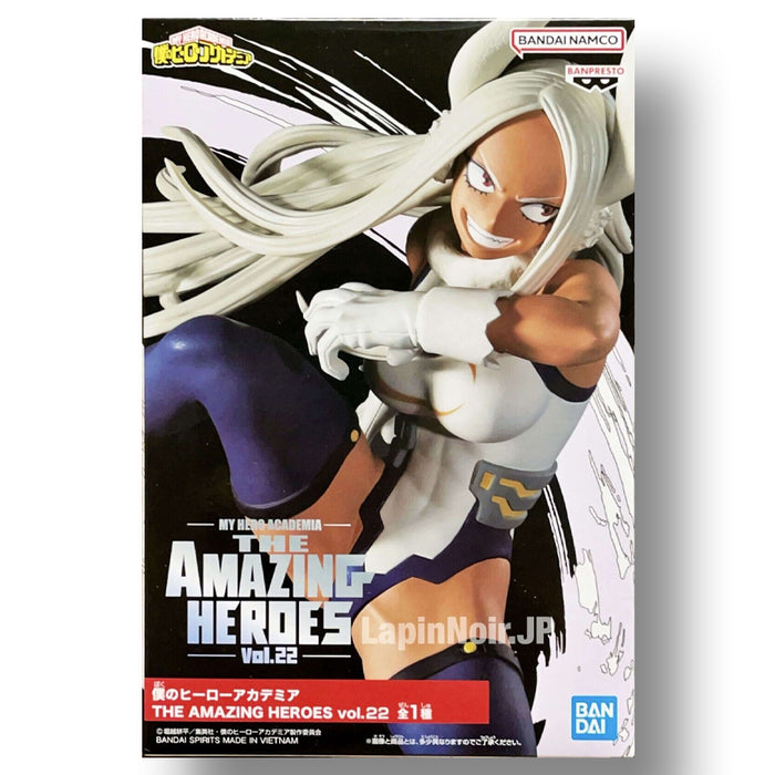 BANDAI BANPRESTO My Hero Academia The Amazing Heroes Vol.22 Mirko FIGURE