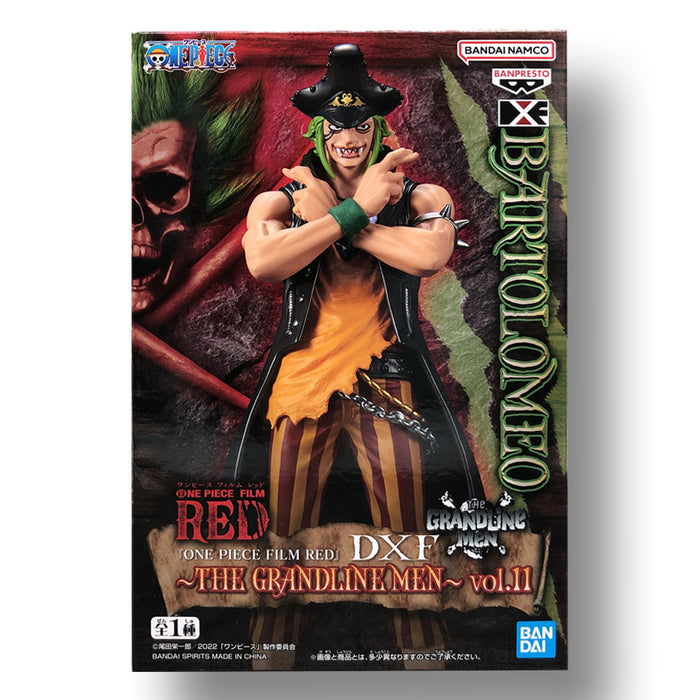 BANDAI BANPRESTO One Piece Film: Red DXF The Grandline Men Vol.11 Bartolomeo FIGURE