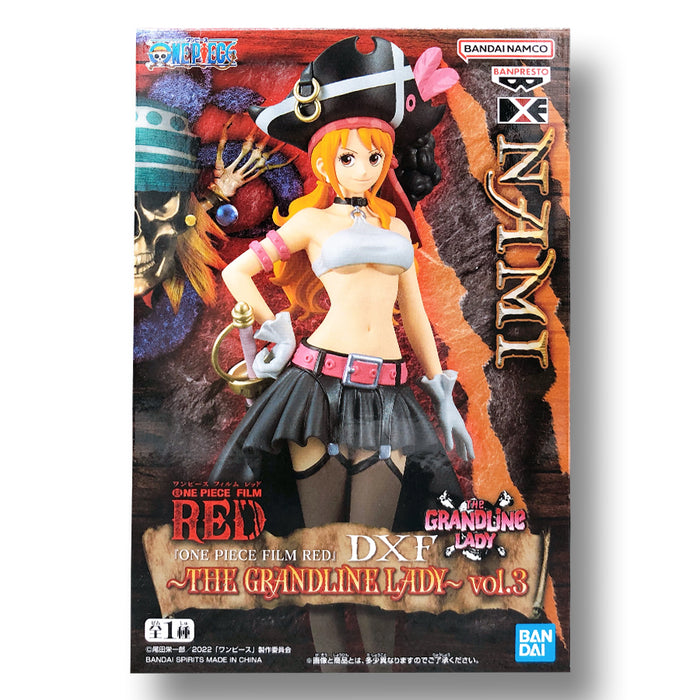 BANDAI BANPRESTO One Piece Film: Red DXF The Grandline Lady Vol.3 Nami FIGURE