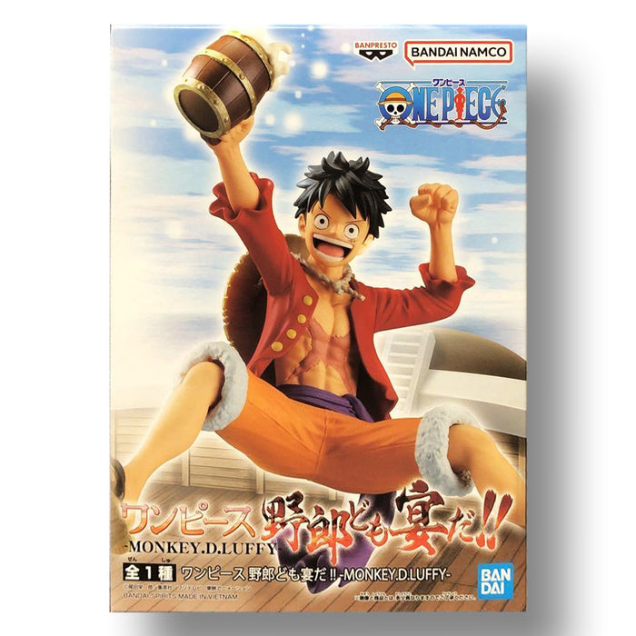 BANDAI BANPRESTO One Piece It's A Banquett!! Monkey D. Luffy FIGURE